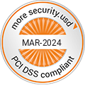 PCI DSS compliant AUG-2022